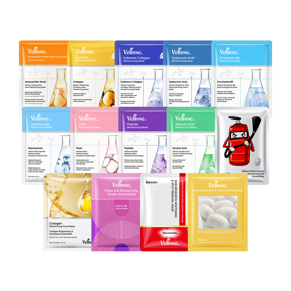 Softening & Moisturizing Facial Mask (5 pcs) (Clinical / Active Care Series)