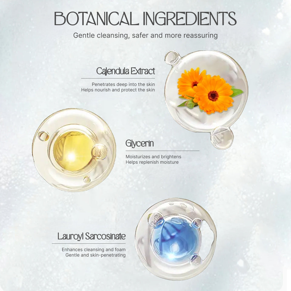 Hydrating Oil-Control Shining Skin Cleansing Foam - Deep-Pore Mousse Cleanser