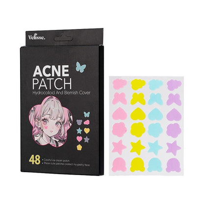 Velisse Blemish Care Hydrocolloid Spot Cover Patches (36–48 Patches)