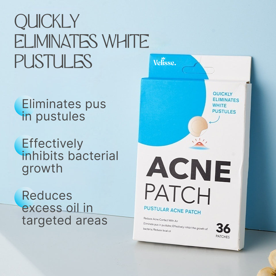 Velisse Blemish Care Hydrocolloid Spot Cover Patches (36–48 Patches)