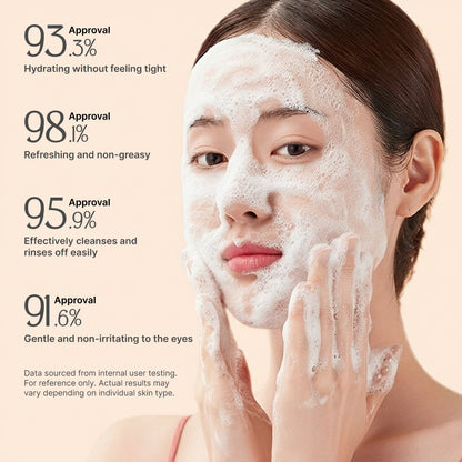 Walnut Polypeptide Cleansing Gel - Gentle Exfoliating & Nourishing Facial Cleanser