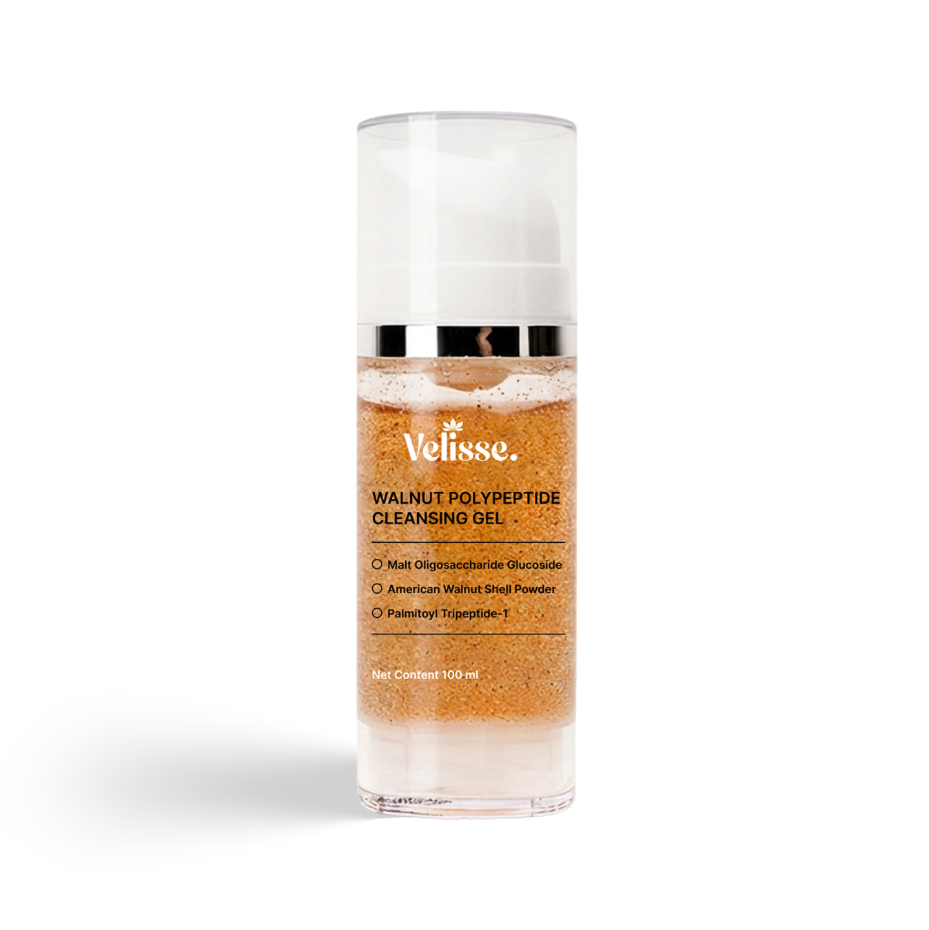 Walnut Polypeptide Cleansing Gel - Gentle Exfoliating & Nourishing Facial Cleanser