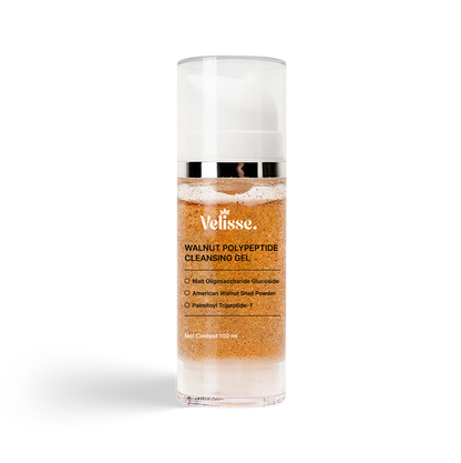 Walnut Polypeptide Cleansing Gel - Gentle Exfoliating & Nourishing Facial Cleanser
