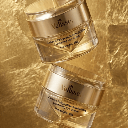 Caffeine Polypeptide Anti-Wrinkle Lightening Eye Cream - Brightening, Firming & Deeply Hydrating (50g) - Velisse -
