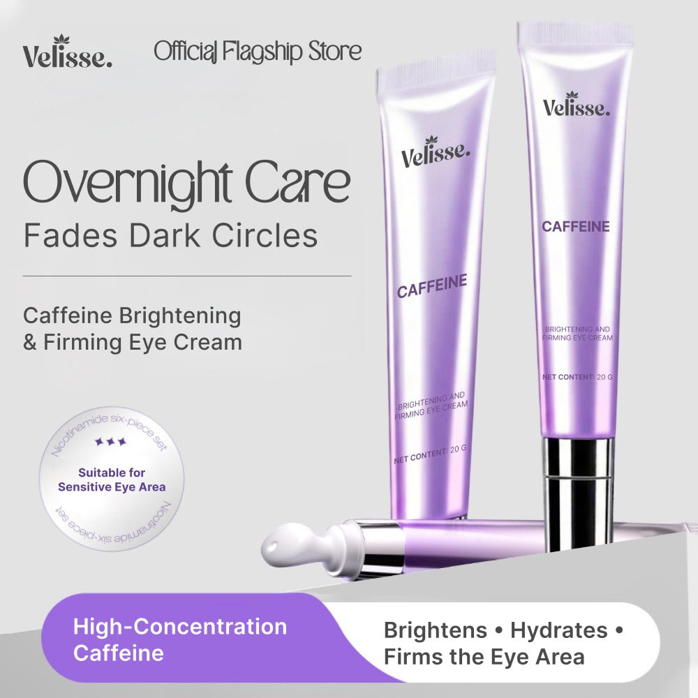 Caffeine Rejuvenating Firming Eye Cream - Brighten, Depuff & Tighten the Eye Area - Velisse -