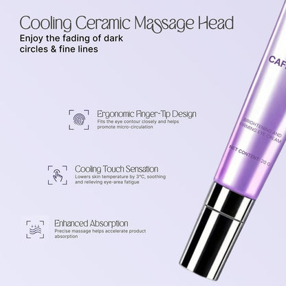 Caffeine Rejuvenating Firming Eye Cream - Brighten, Depuff & Tighten the Eye Area - Velisse -