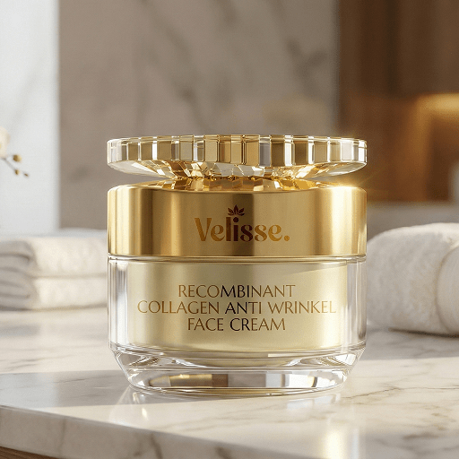 Collagen Anti-Wrinkle Face Cream – Firming, Hydrating & Smoothing Moisturizer (50g) - Velisse -