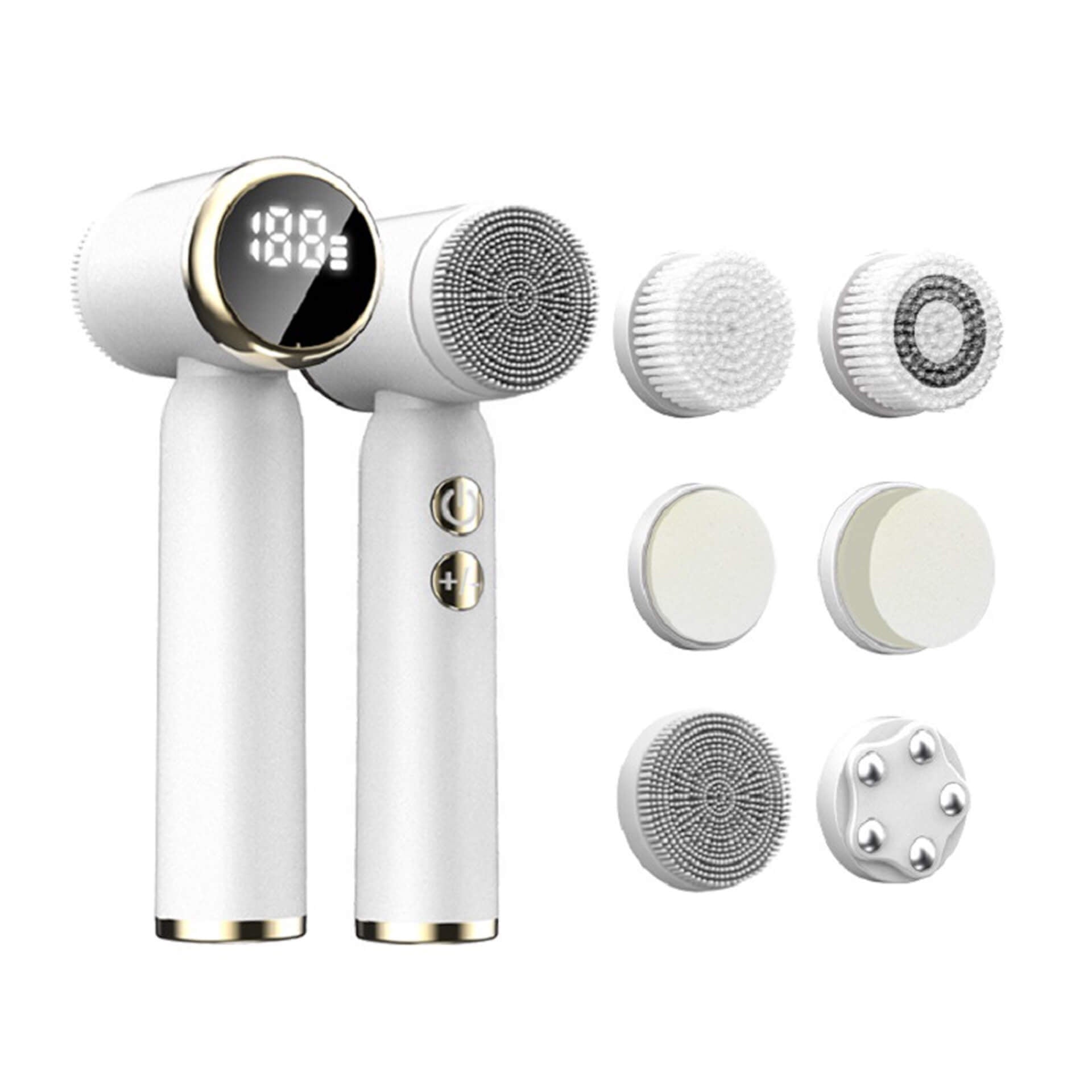 Electric Facial Cleansing Brush - Deep Clean Silicone Beauty Instrument - Velisse -