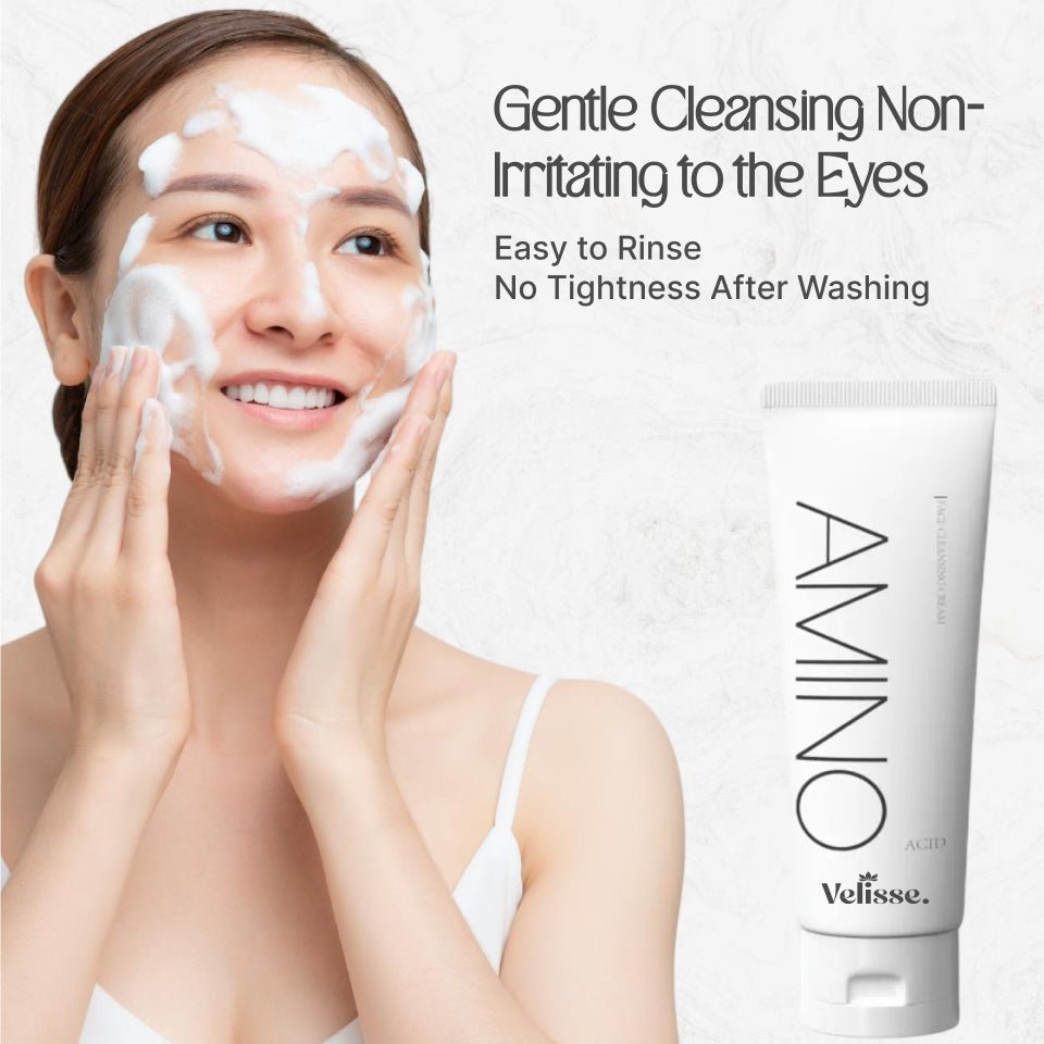 Gentle Amino Acid Facial Cleanser - Mild, Refreshing & Hydrating - Velisse -