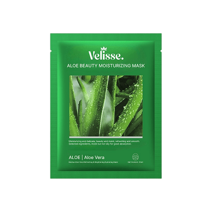 Refreshing & Fruity Moisturizing Facial Mask (5 pcs) (Fruity, Floral & Botanical Series) - Velisse -