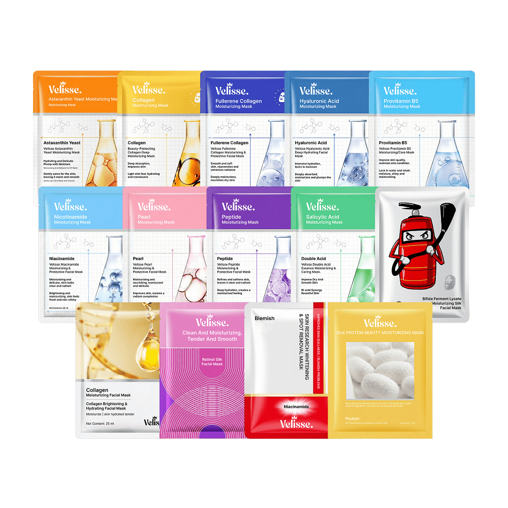 Softening & Moisturizing Facial Mask (5 pcs) (Clinical / Active Care Series)