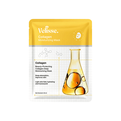 Softening & Moisturizing Facial Mask (5 pcs) (Clinical / Active Care Series) - Velisse -