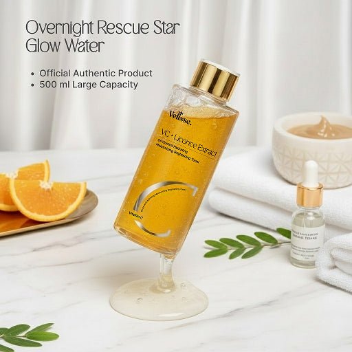 Vitamin C Brightening Essence Toner - Oil Control & Hydration (500ml) - Velisse -