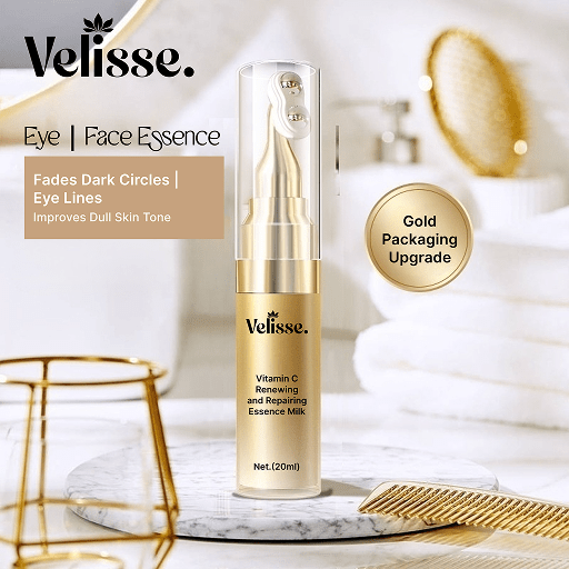 Vitamin C Brightening Repair Essence Cream – Firming Eye & Face Care (20ml) - Velisse -