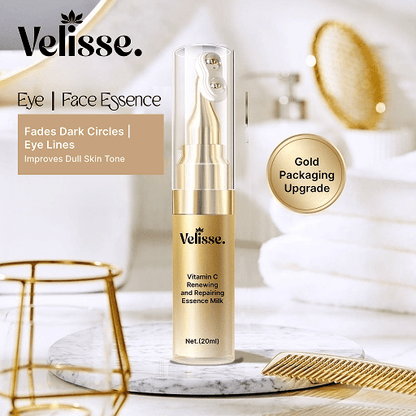 Vitamin C Brightening Repair Essence Cream – Firming Eye & Face Care (20ml) - Velisse -