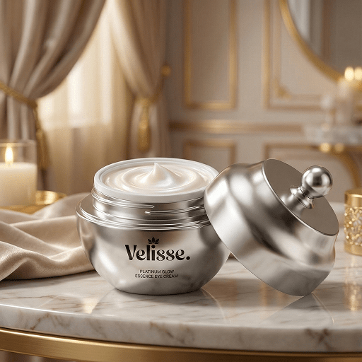 Vitamin C Essence Eye Cream - Brightening, Hydrating & Smoothing Eye Care (30g) - Velisse -