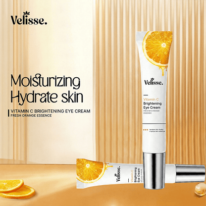 Vitamin C Eye Cream - Brightening, Hydrating & Anti-Dark Circle Eye Treatment - Velisse -